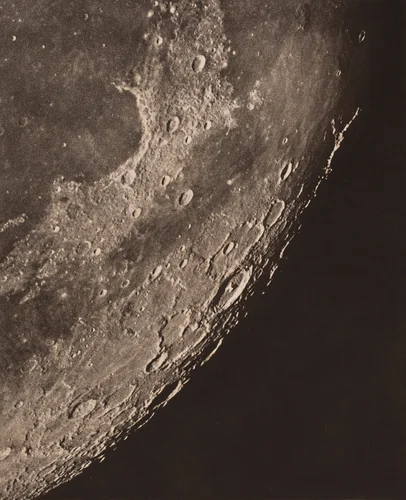 Carte photographique de la lune by Charles Le Morvan, photograph, 1904