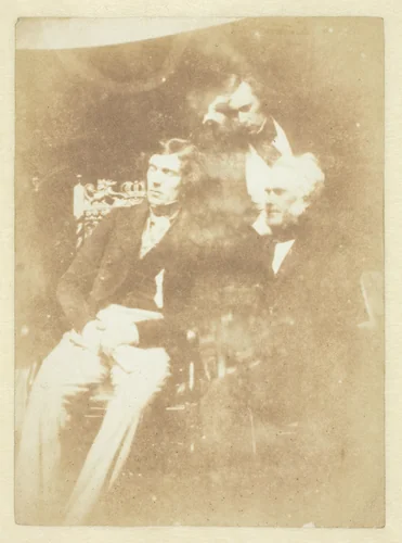 James Gordon, William Hanna D.D. and 'Mr. Cowan' by David Octavius Hill
Robert Adamson
William Henry Fox Talbot, photograph, 1843-1847
