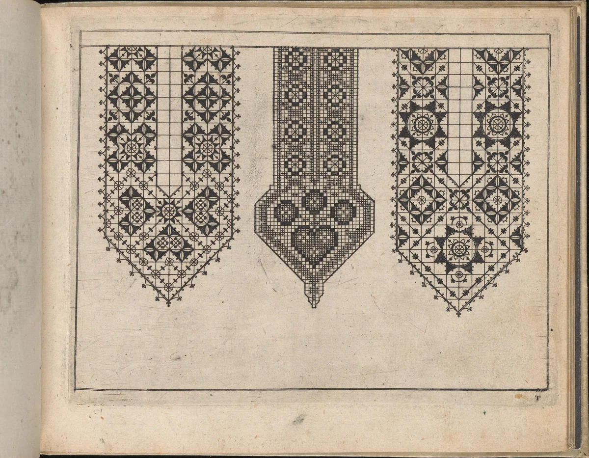 Newes Modelbuch in Kupffer (Page 45r) by Johann Sibmacher, book, 1604