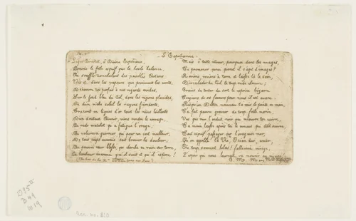 L'Esperance (verse to accompany Pont-au-Change) by Charles Meryon, print, 1854