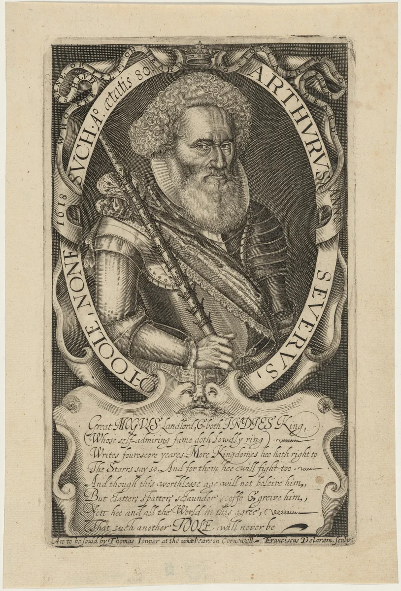 Arthur O'Toole by Francis Delaram, print, 1618