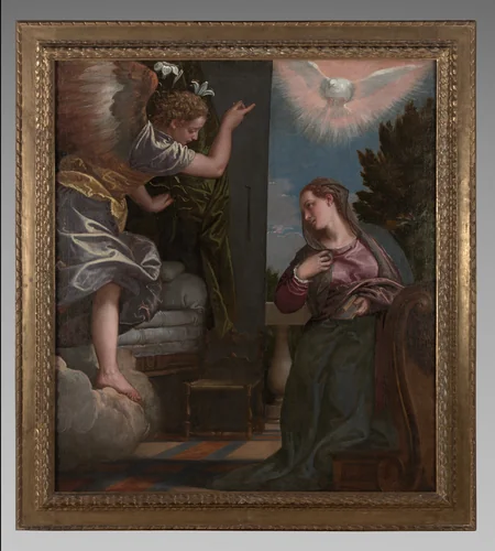 The Annunciation by Paolo Veronese, painting, 1575-1585