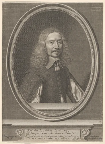 Vincent Voiture by Robert Nanteuil, print, 1649