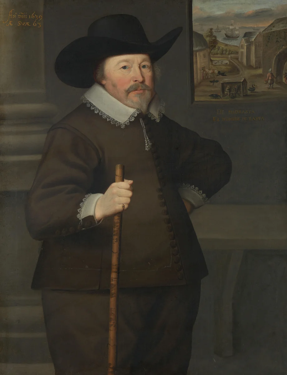 Portrait of a man by anonymous, painting, 1639