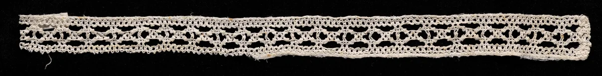 Bobbin Lace Insertion with Selvage by Unknown, textile, 1540-1560