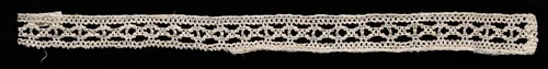 Bobbin Lace Insertion with Selvage by Unknown, textile, 1540-1560