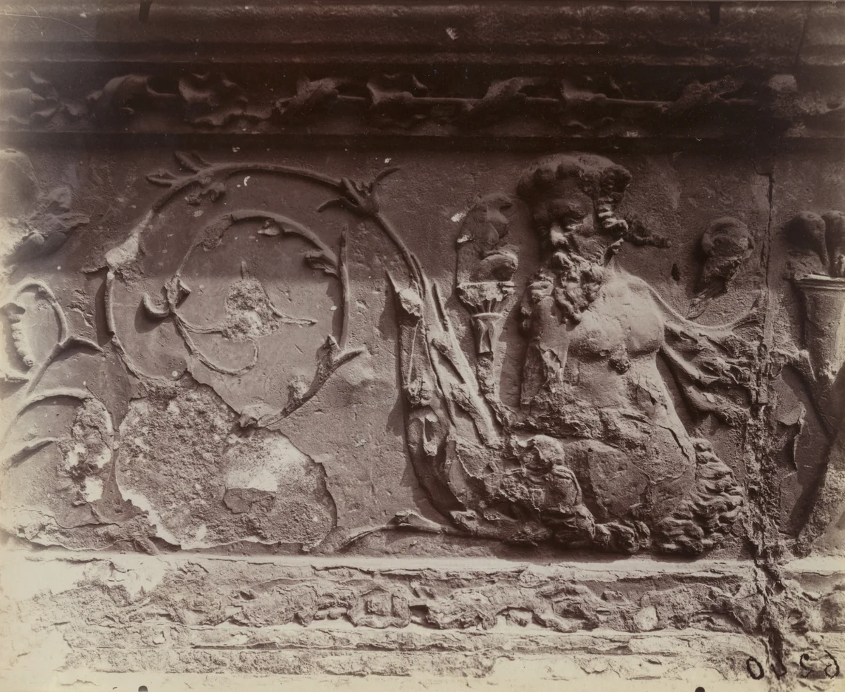 Ancien Château de Gaillon. XVIe siècle. École des Beaux-Arts by Eugène Atget, photograph, 1921