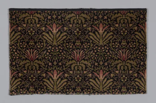 "Lily" Carpet by William Morris, textile, 1877