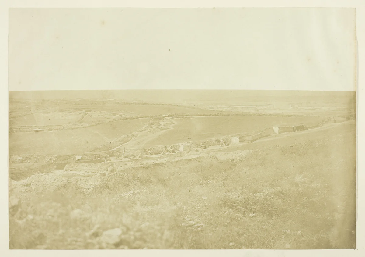 Batteries and Approaches of the English Right Attack upon the Redan by James Robertson, other, 1855