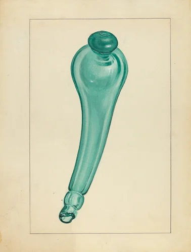 Powder Horn by John Fisk, index of american design, 1936