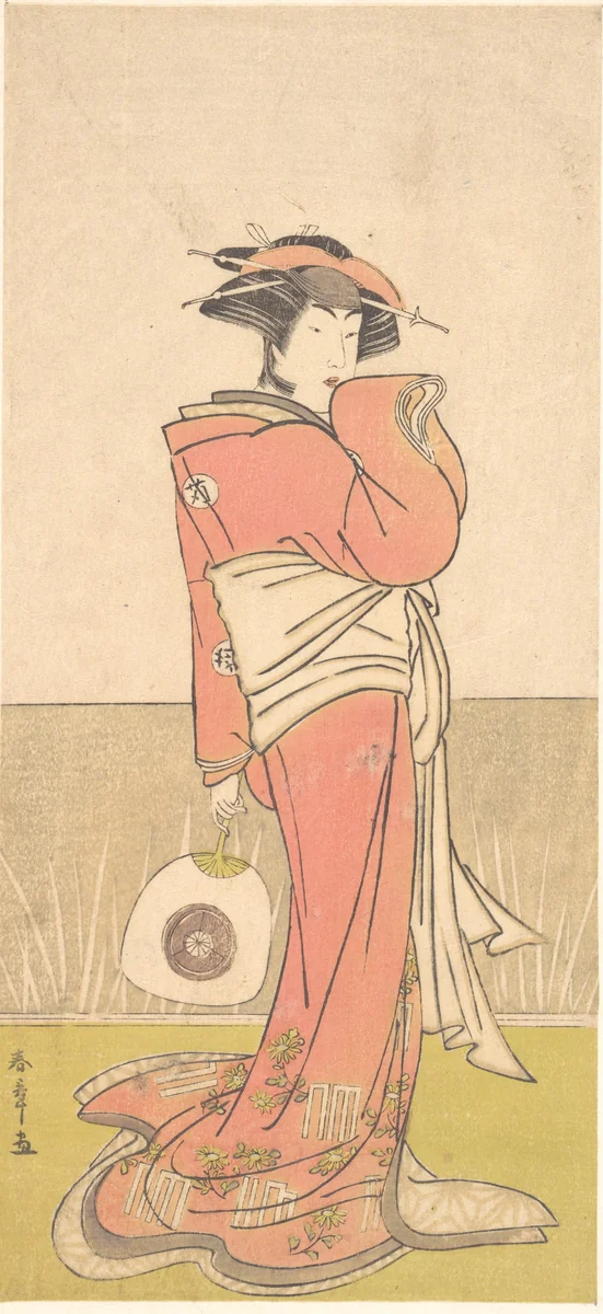Iwai Hanshirō IV by Katsukawa Shunshô (勝川春章), print, 1770-1790