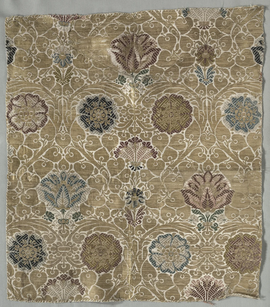 Brocaded Textile by Unknown, textile, 1580-1599