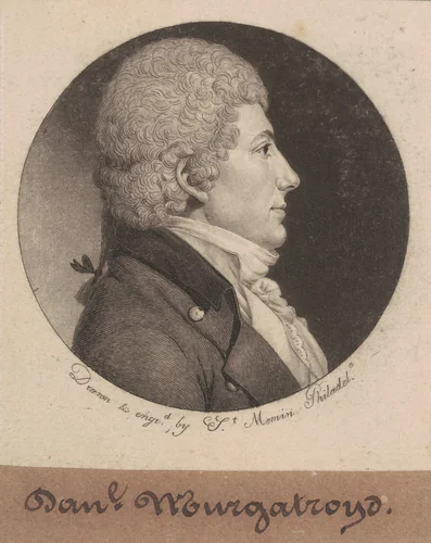 Daniel Murgatroyd by Charles B. J. Févret de Saint-Mémin, print, 1798