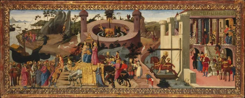 Scenes from the Story of the Argonauts by Biagio d'Antonio, painting, 1476-1504
