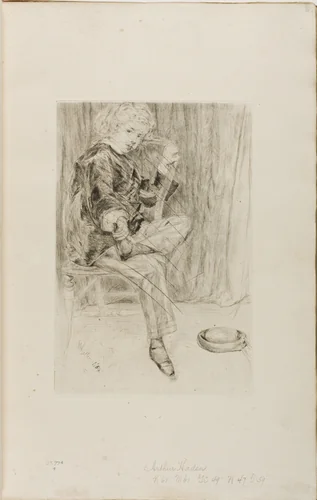 Arthur Haden by James McNeill Whistler, print, 1859