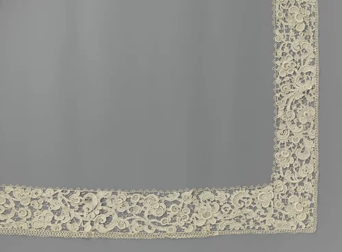 Strook met twee hoeken en lopende rank by anonymous, other, 1600-1699