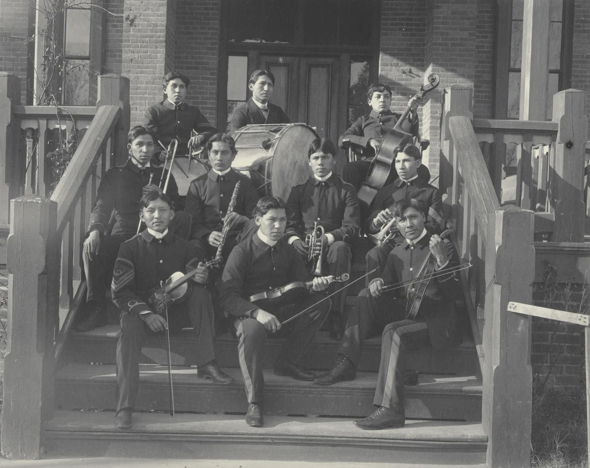 Indian Orchestra by Frances Benjamin Johnston, photograph, 1899