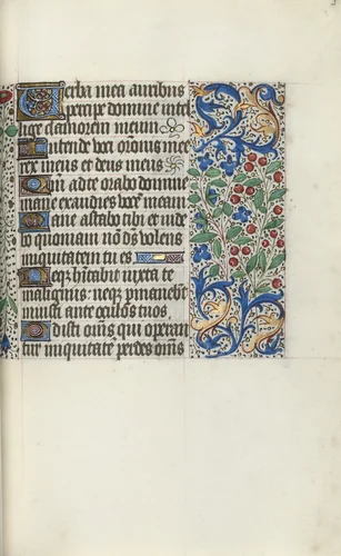 Book of Hours (Use of Rouen): fol. 59r by Master of the Geneva Latini, book, 1465-1475