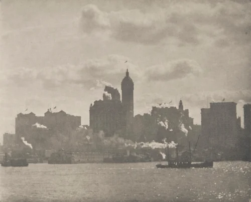 Lower Manhattan by Alfred Stieglitz, photograph, 1910