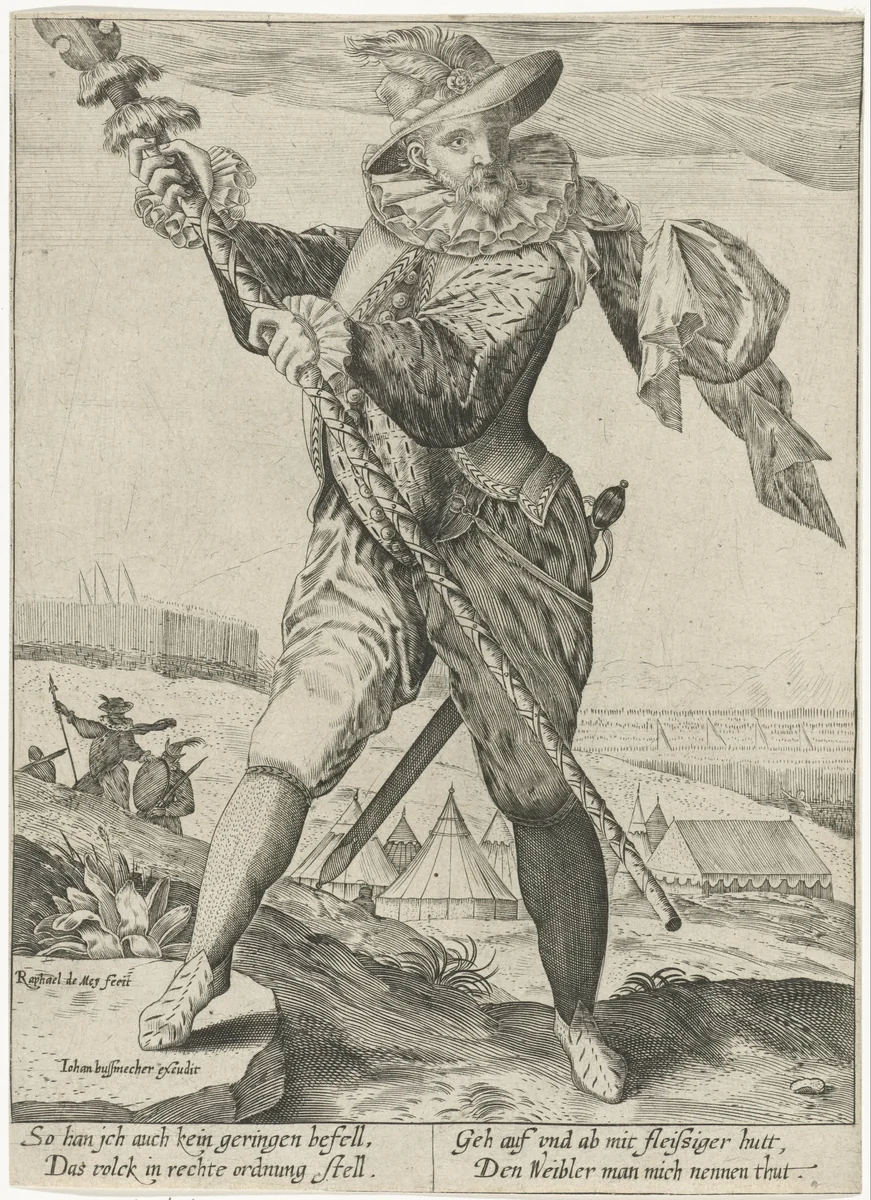 Piekenier by Unknown, print, 1580-1600