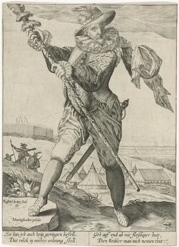 Piekenier by Unknown, print, 1580-1600