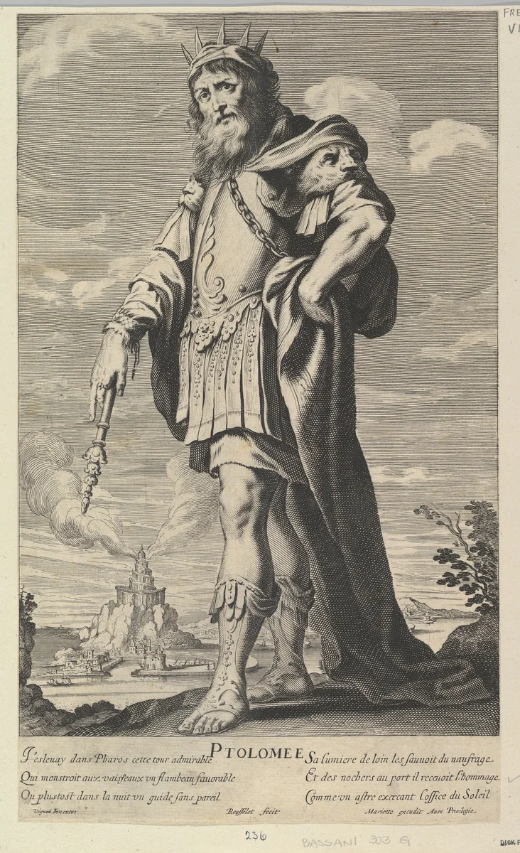 Ptolémée by Gilles Rousselet, print, 1634-1645