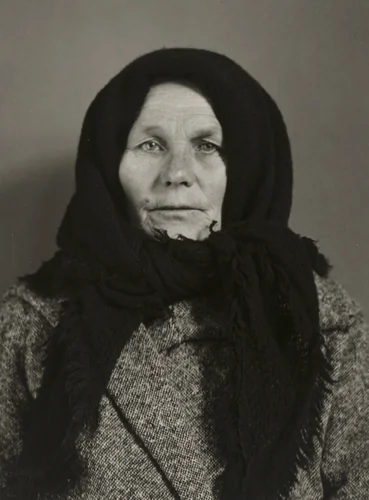 Polish Farm Worker by August Sander, photograph, 1925