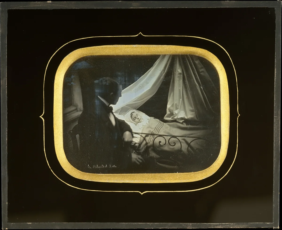 [Postmortem] by Alphonse Le Blondel, photograph, 1848-1852