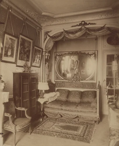 Untitled (interior) by Eugène Atget, photograph, 1910