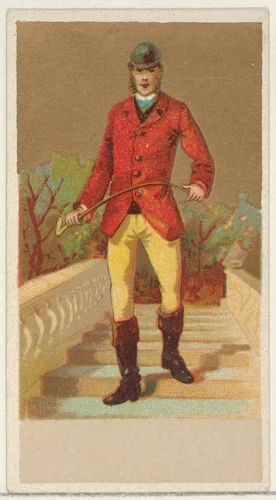 England, from the Natives in Costume series (N16), Teofani Issue, for Allen & Ginter Cigarettes Brands by Allen & Ginter, print, 1886-1900