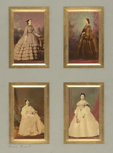 [Anna Murat and Unknown Sitters] by Pierre-Louis Pierson, photograph, 1855-1865