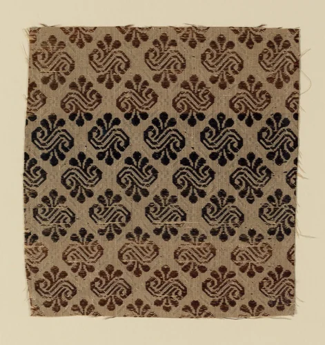 Fragment by Italy, textile, 1650-1700