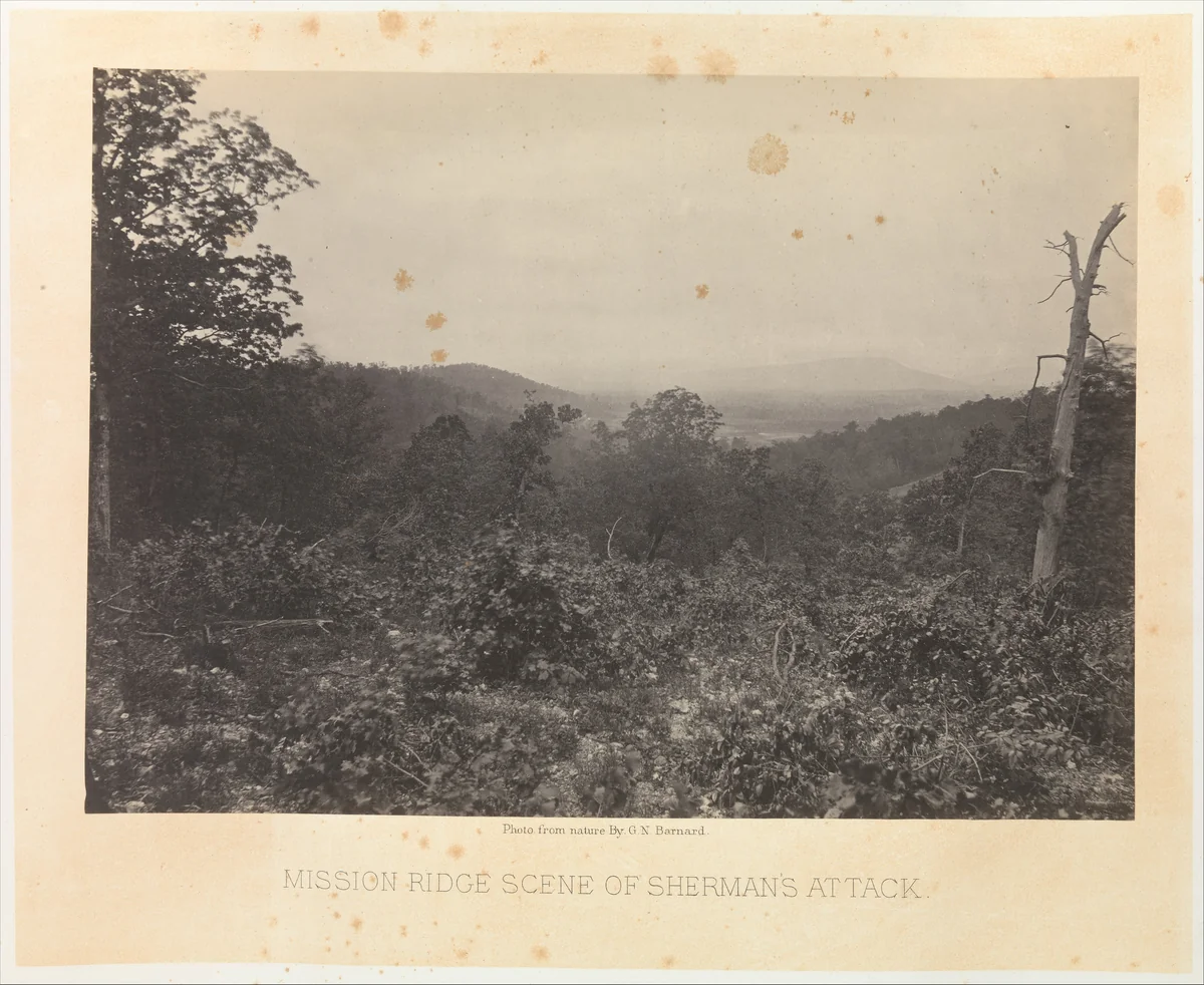 Lu-La Lake, Lookout Mountain by George N. Barnard, photograph, 1864-1866