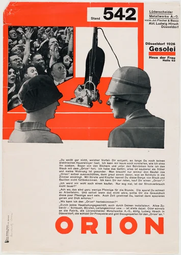 Orion by Max Burchartz, design, 1926