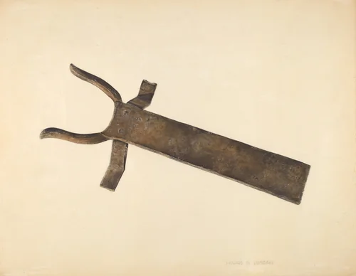 Bootjack by Howard Lumbard, index of american design, 1939