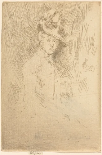 The Little Hat by James McNeill Whistler, print, 1834-1903