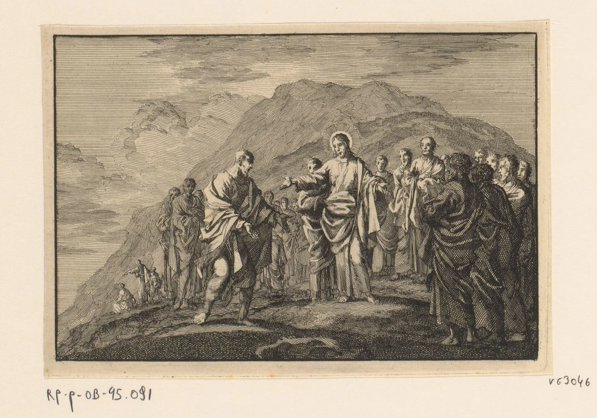 Uitzending van de apostelen by Jan Luyken, print, 1703