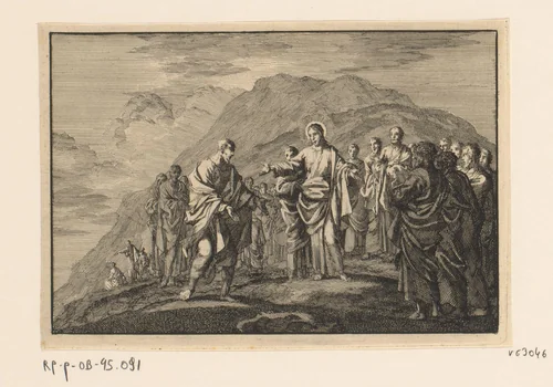 Uitzending van de apostelen by Jan Luyken, print, 1703