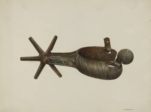 Spur by Gerald Transpota, index of american design, 1938