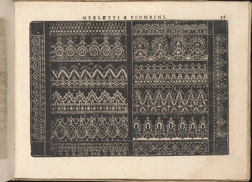 Fiore D'Ogni Virtu Per le Nobili Et Honeste Matrone, page 36 (recto) by Isabella Catanea Parasole, book, 1610