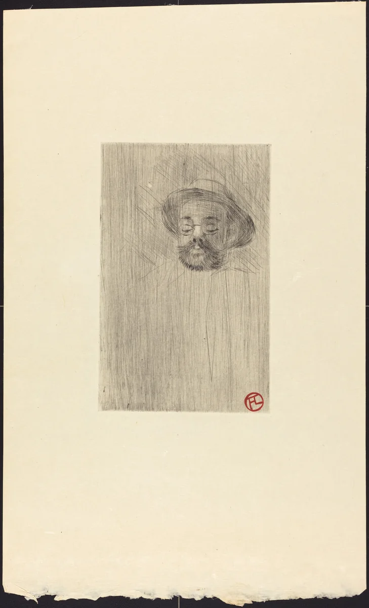 Henry Somm by Henri de Toulouse-Lautrec, portfolio, 1898