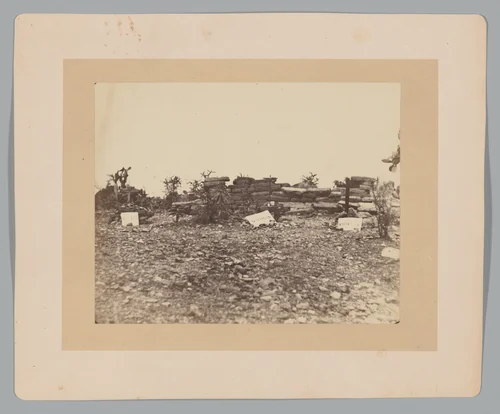 [Death Scene] by François Aubert, photograph, 1867