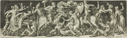 Combats and Triumphs by Etienne Delaune, print, 1538-1583