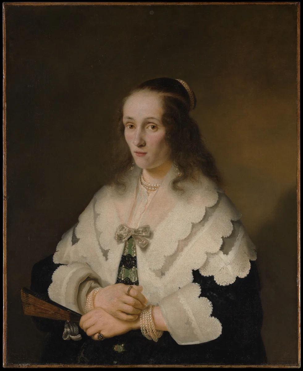 Portrait of a Woman by Ferdinand Bol, painting, 1642