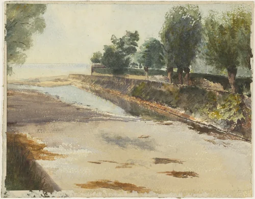 Vevey by Emily Sargent, drawing, 1884