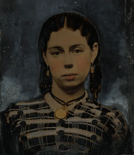 Portrait of a Woman by American 19th Century, photograph, 1860-1869