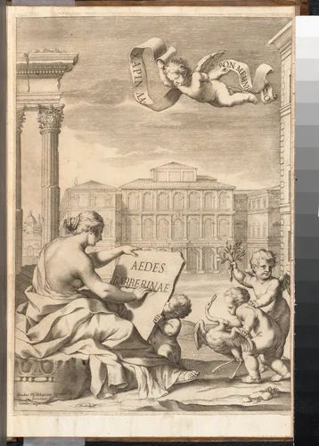 Aedes Barberinae by Girolamo Teti, book, 1642