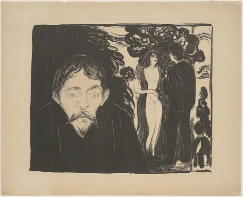 Jealousy II (Sjalusi II) by Edvard Munch, print, 1896