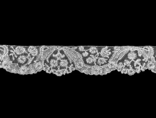 Border by Possibly England, textile, 1725-1775