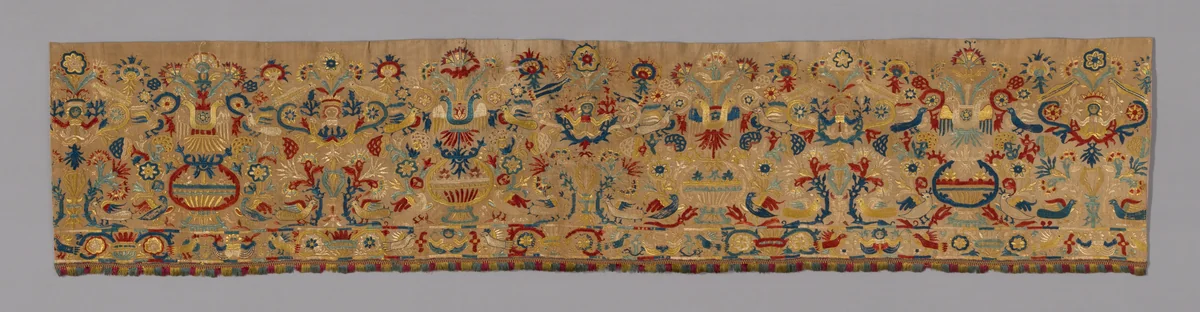 Border (For a Skirt) by Greece Crete, textile, 1701-1800